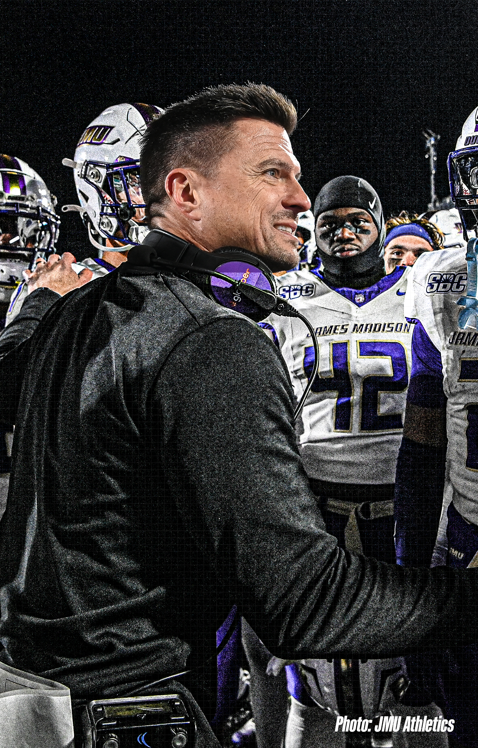 Coach Chesney on the sideline